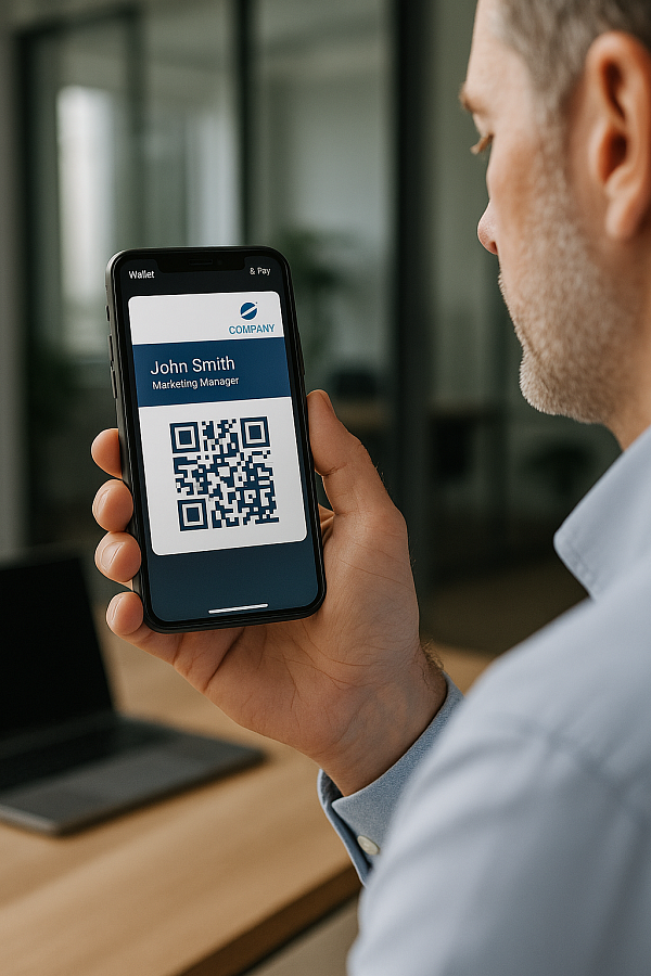 Как добавить визитку в Apple Wallet или Google Pay