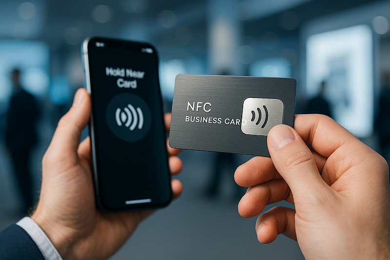 NFC-визитки: что это, как работают и чем полезны на выставке